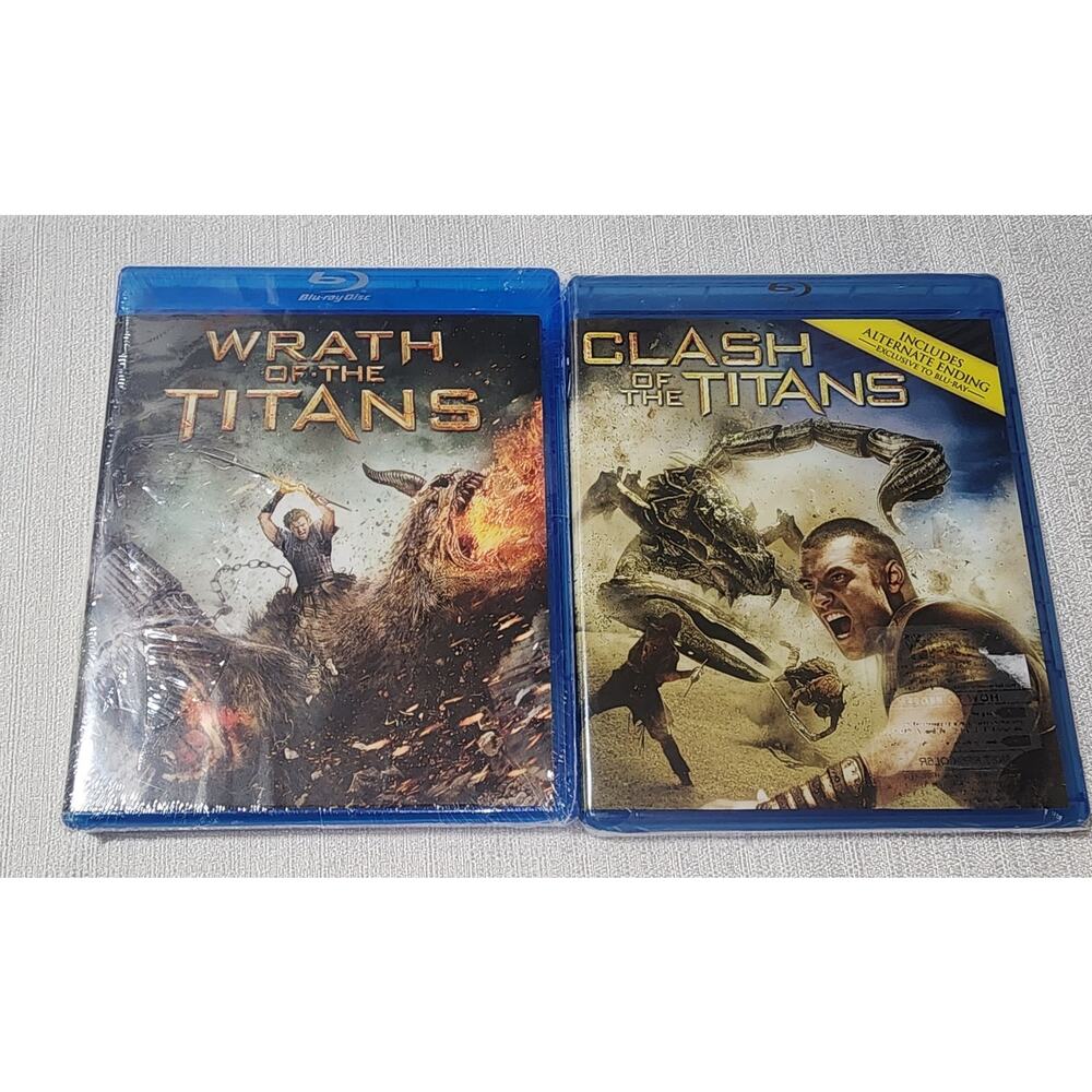 Clash of the titans and Wrath of the titans Blu-ray set